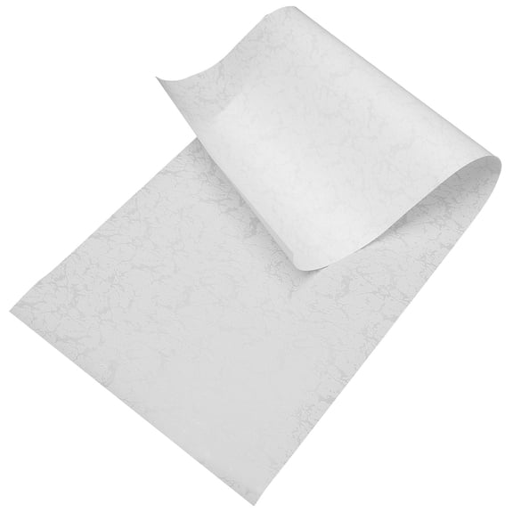 Raindrops 2 Rolls White Light Shade Craft Material for DIY Projects and Home Decor 120X50X0.3CM