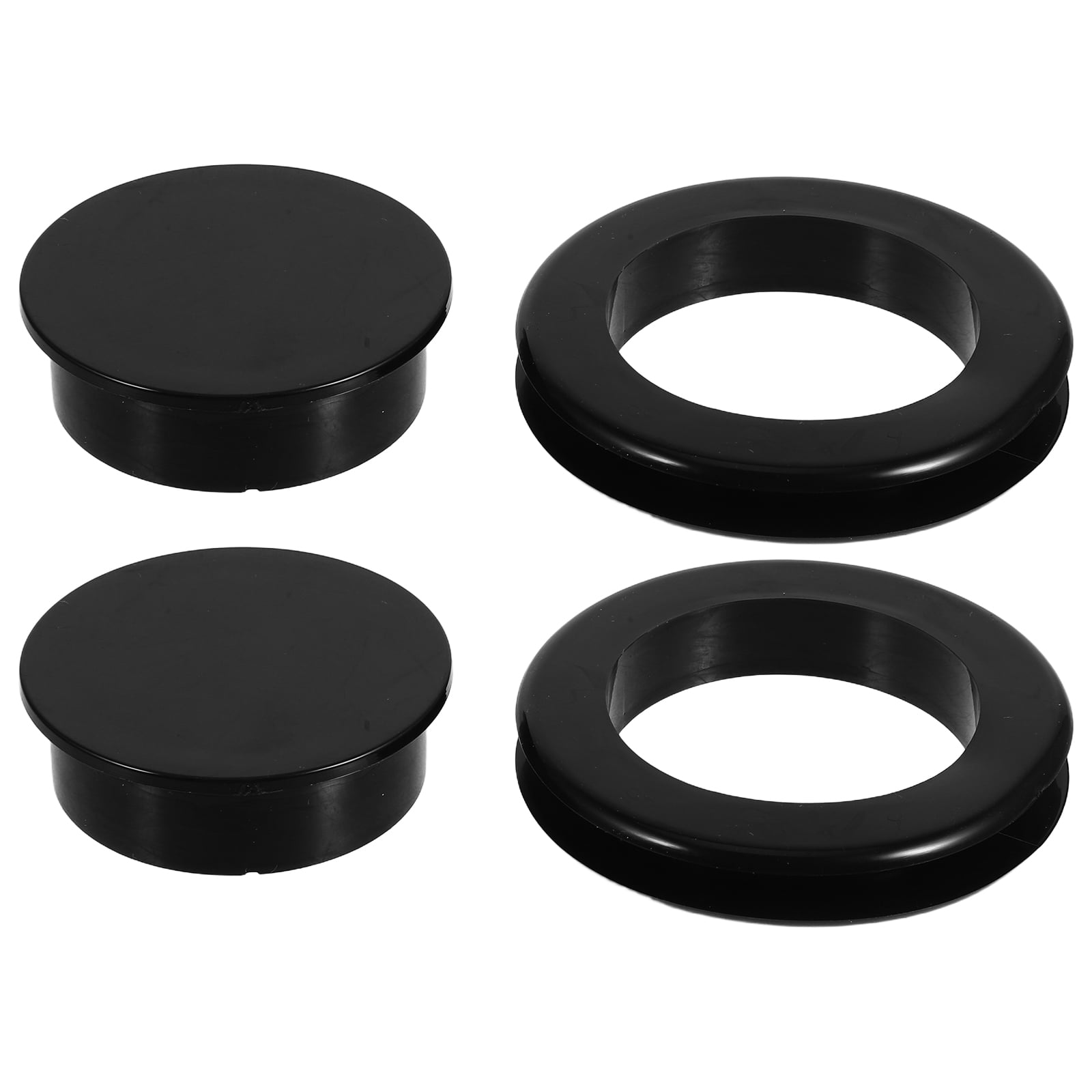 Raindrops 2 Set Sun Umbrella Table Grommet PVC Cap Garden Accessories ...