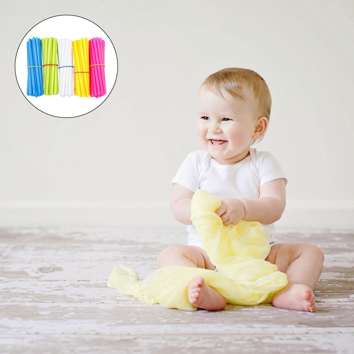 Raindrops 2 Sets Arithmetic Rods Colorful Counting Toddlers Classroom ...