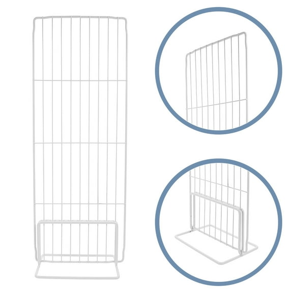 Raindrops 2 Sets Freezer Wire Divider Iron Organizer for Freezer Chest Freezer Dividers Fridge Divider Refrigerator Divider Metal Freezer Partition Fridge Shelf Organizer