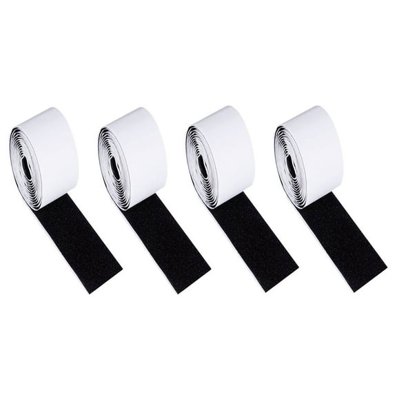 FOMIYES Black Adhesive Back Mounting Tape for Guitar Effect Pedal Stabilization