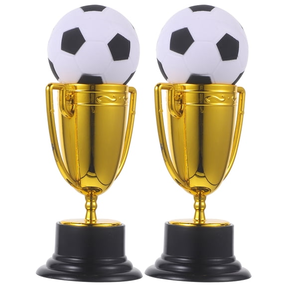 Raindrops 2 Sets Trophy Awards Small Award Plastic Trophies Winning Prizes Sport Trophies