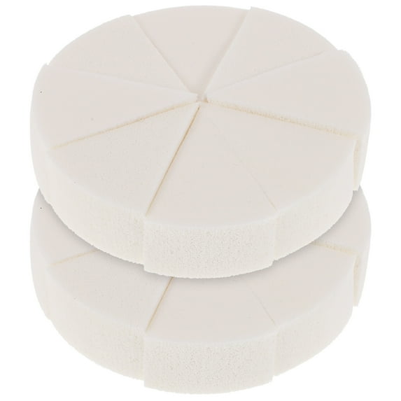 Raindrops 2 Sets Makeup Sponges Cosmetic Wedge Applicators Small Sponges