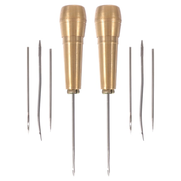 Raindrops Canvas Repair Kit 2 Sets with Stitching, Tagging Tools for Shoe, Fabric Fixing, Mending and Patch Solutions