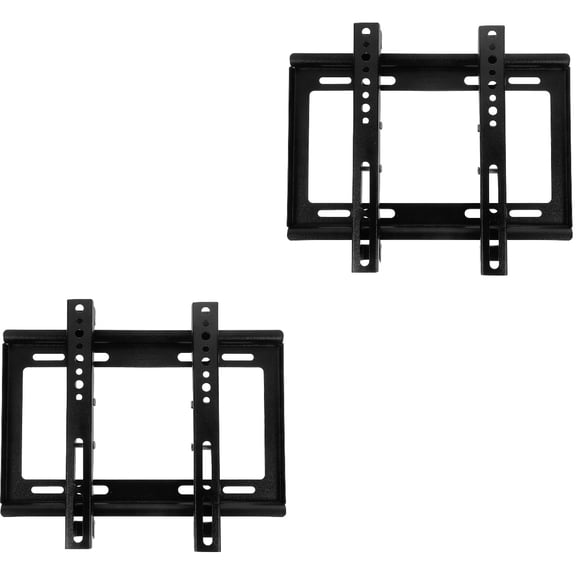 Raindrops 2 Sets Tv Wall Bracket Universal Tv Wall Mount Rack Wall Mount Tv Stand Shelf Accessory