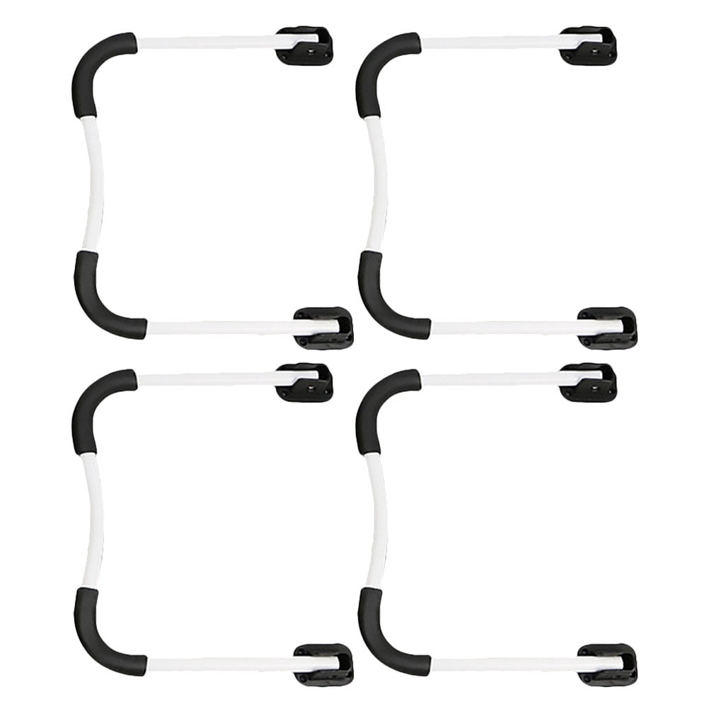CHICHUMID 2 Sets Furniture Leg Nylon White for Beds Tables Folding and ...