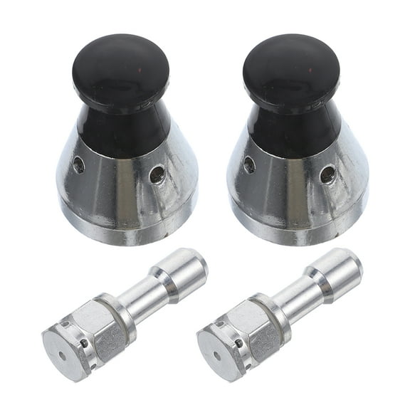 Raindrops 2 Sets Universal Cooker Jiggers Valve Replacement Safe Regulator Weight Pressure Controls Pressure Cookers Exhaust Valve With Exhaust Rod For Pressure Cooker Canner
