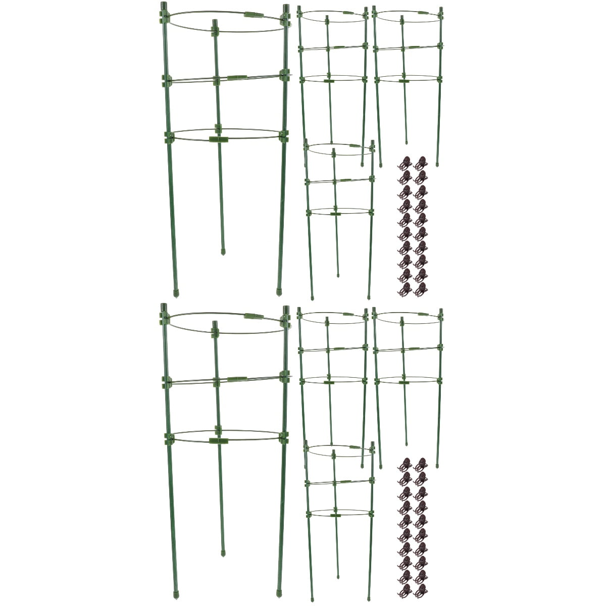 Raindrops 2 Sets of Flower Plant Stands Flower Climbing Racks Plants ...