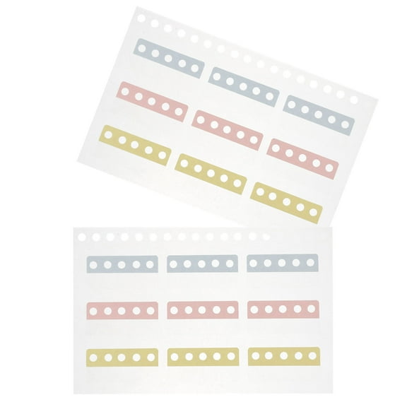 USHOBE Bookmark Tabs Sticky Tabs PP Multi Students Reading 2 Sheets