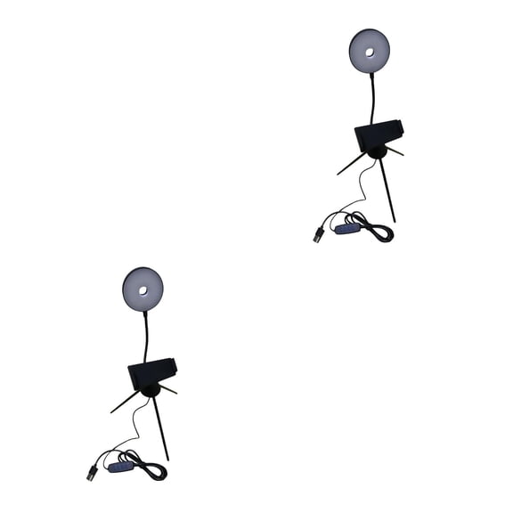 Raindrops 2 pcs Live Streaming Fill Light LED Photographic Fill Lamp with Tripod and Phone Holder