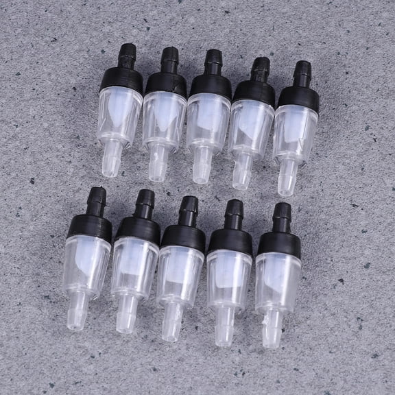 Raindrops Aquarium Air Check Valve Black 20 Pieces Prevents Backflow for Fish Pump Tubing