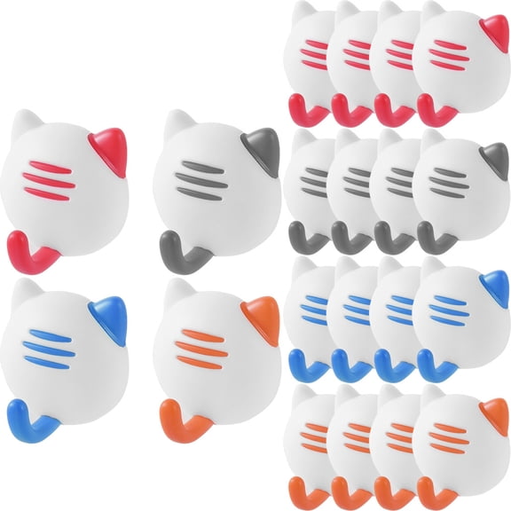 Raindrops  20 PCS Cat Hook Scratcher Post Picture Hanging Strips Child