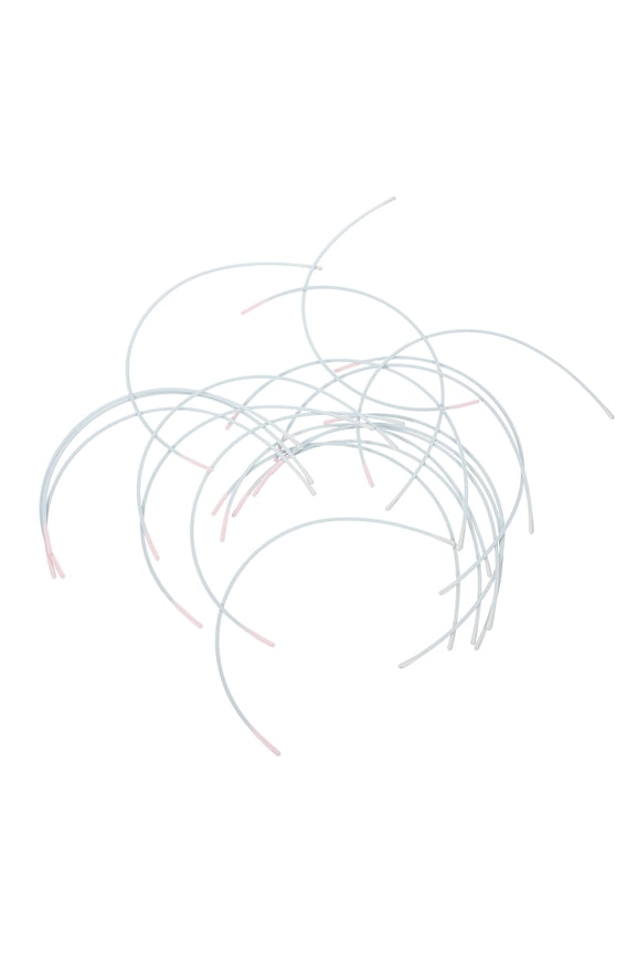 20 Pairs Bra Wires Replacement Underwire Women's Bra Support Lingerie Underwire Wire Bra Underwire Component for Manual Sewing 36