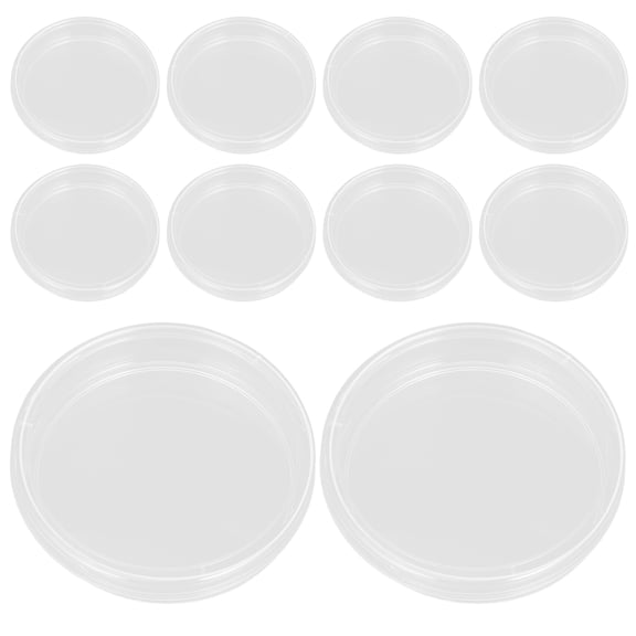 Raindrops Cell Culture Dish Transparent Plastic for Experiment Use 30Pcs