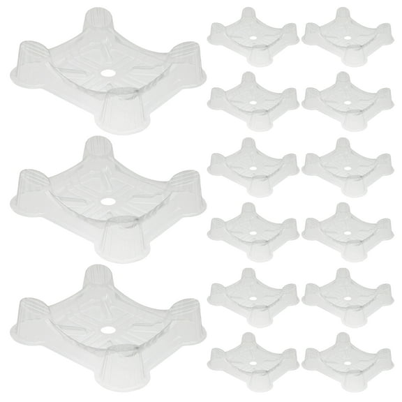 Raindrops 20pcs Plastic Watermelon Holder Garden Vegetable Support Melon Cradle Cantaloupe Plant Holder Trellis Protector for Garden