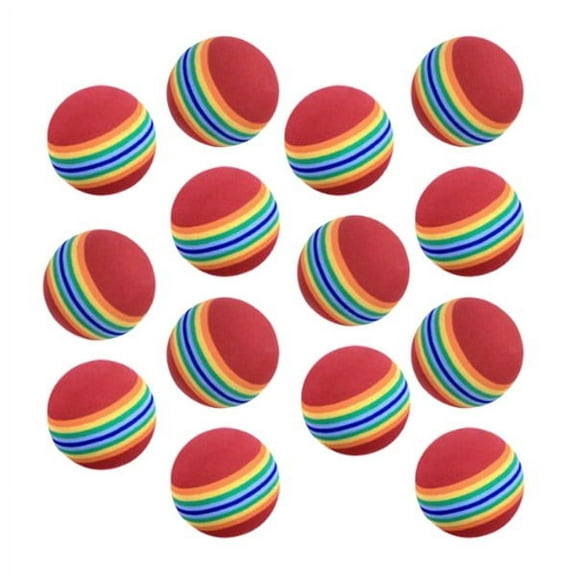 Raindrops  20 Pcs Ball Pitching Machine Approach Shot Practice Balls for Golf