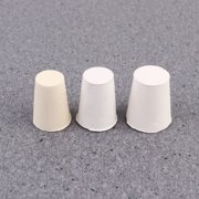 Raindrops Beige Rubber Plugs for Sealing Create Airtight Seal Perfect for Lab Industrial and Household Uses 20 Pcs