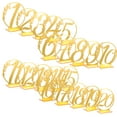 thumbnail image 1 of Raindrops  20 Pcs Events Wedding Table Number Set Numbers with Base Retail Store Banquet, 1 of 8