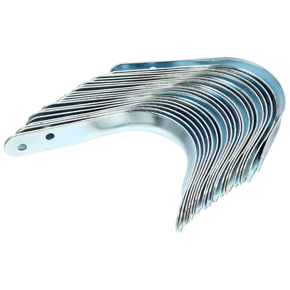 Raindrops 20 Pcs Holder Hooks Rake Hooks 10X8.5cm Silver
