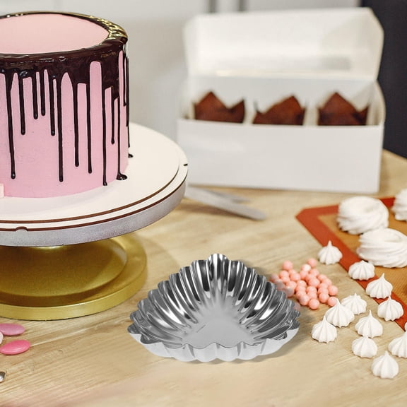 Raindrops  20 Pcs Molder for Baking Shells Cheesecake Molds Afternoon Tea