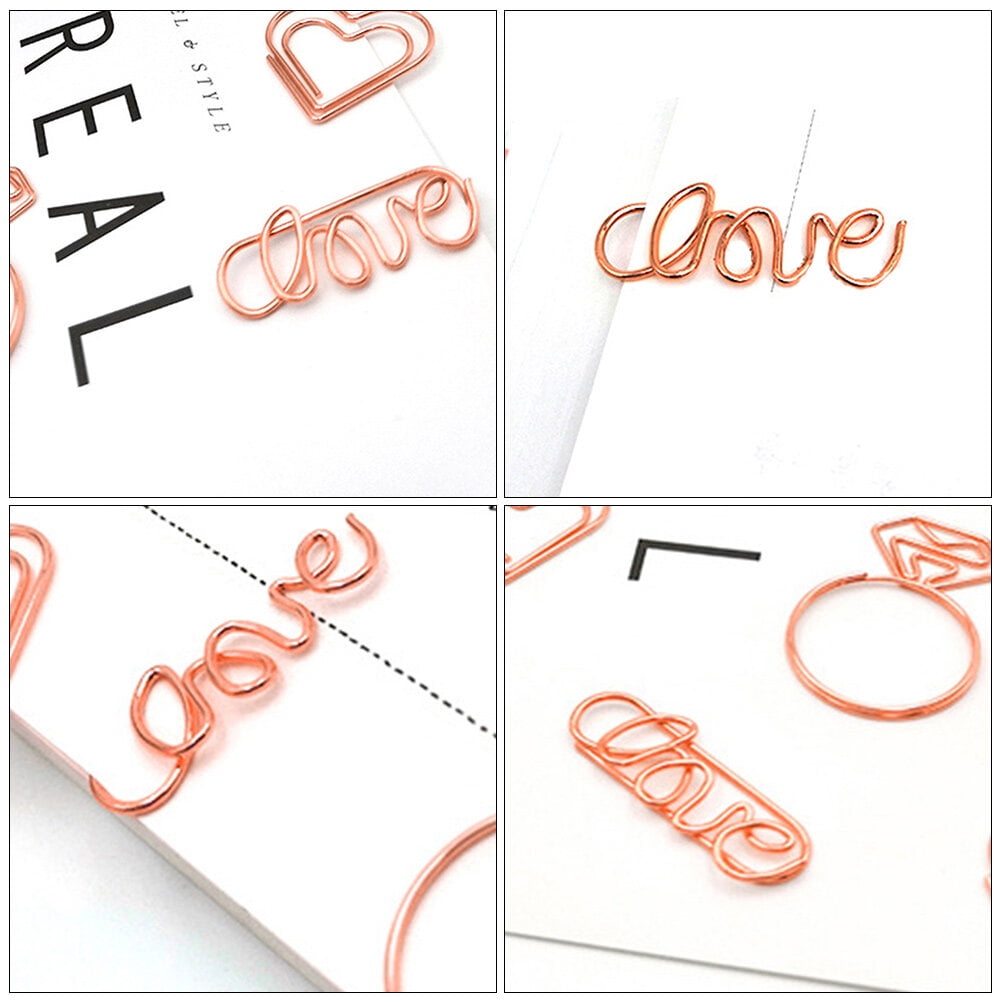 Raindrops 20 Pcs Paper Fasteners Book Notes Folder Metal Clips for ...