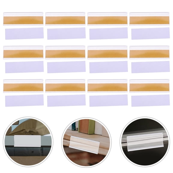 Raindrops  20 Pcs Paste Material Identification Card Versatile Labeling Solutions Office