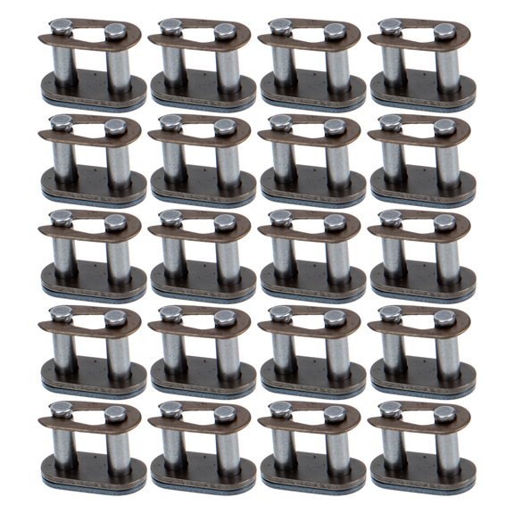 Raindrops 20 Pcs Roller Chain Connecting Links Durable Wheel Motorize Transmission
