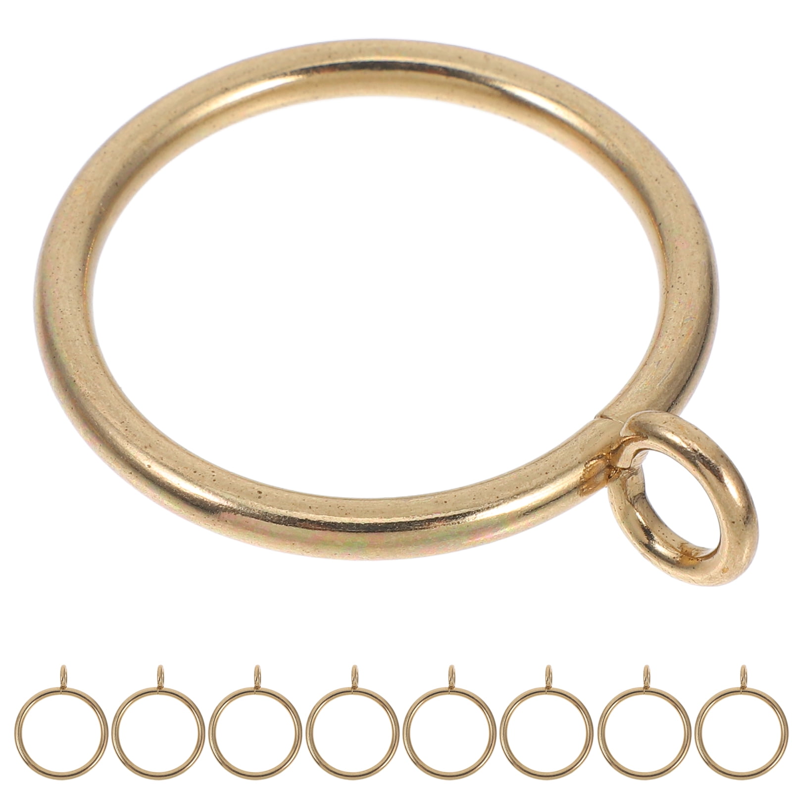 Raindrops  20 Pcs Rotary Pin Ring Metal Curtain Hanging Rings