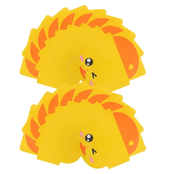 Raindrops 20 Pcs Small Animal Greeting Card Happy Birthday Cards Holiday Thank You Child Yellow