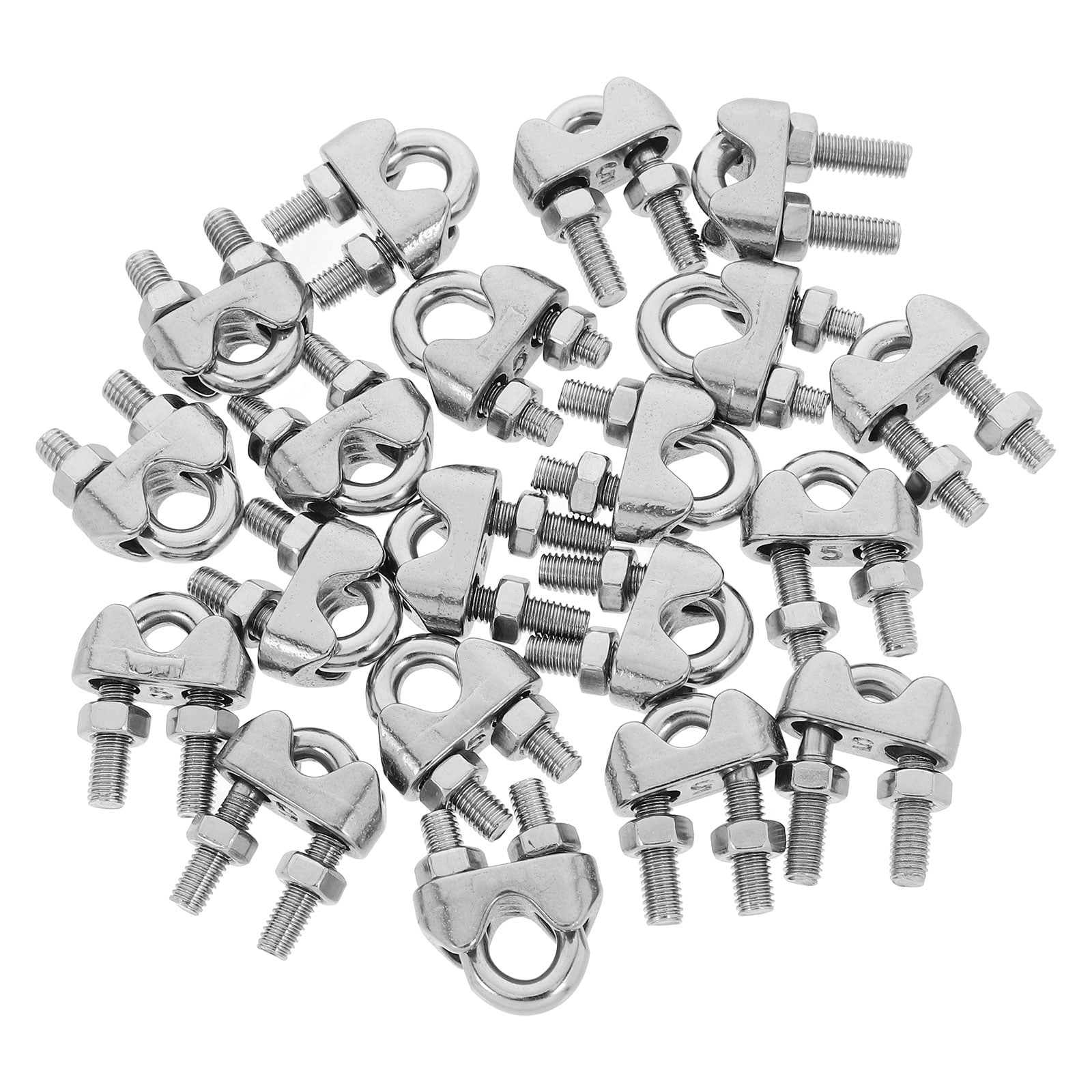 304 Stainless Steel Standard U Shape Bolt Wire Rope Clip Cable Clamp - Buy Wire Rope Clip U Bolt