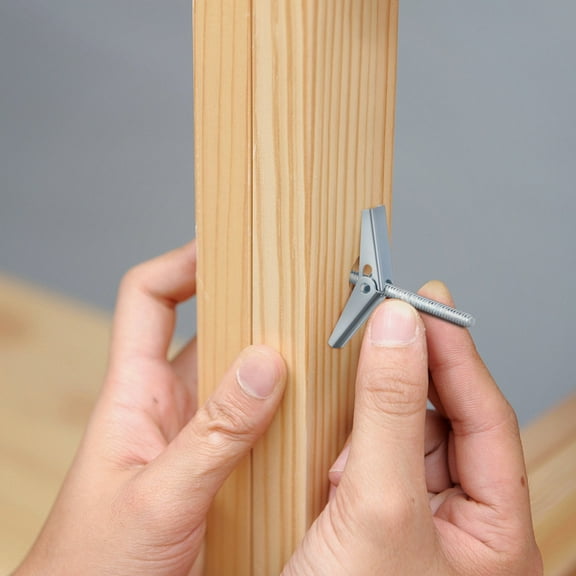 Raindrops 20 Sets Dry Wall Anchors And Screws Kit Wing Nut Toggle Bolt Kit For Secure Wall Mounting Hollow Wall Anchors For Drywall