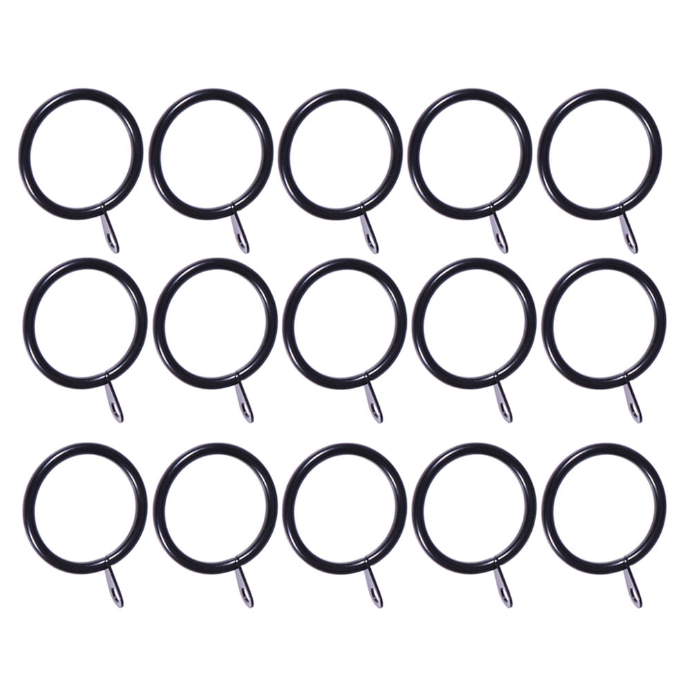 Raindrops 20 Sets Metal Drapery Curtain Rings Hanging Rings Drape ...