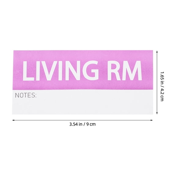 Raindrops Copper Adhesive Moving Labels in Assorted Colors for Identification and Organization