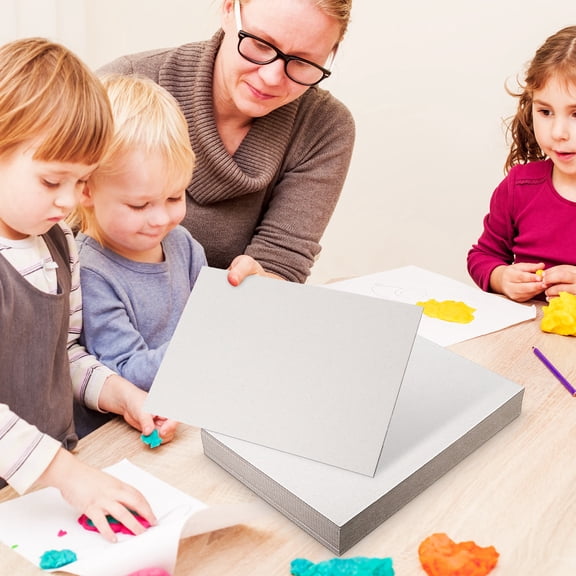 Raindrops 20 Sheets Heavy Duty Cardboard Chipboard Sheets for Craft Projects Cardboard Sheets for Bookbinding Scrapbooking Packaging A4