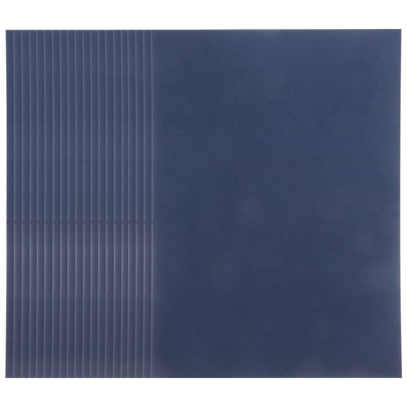 Raindrops Navy Craft Paper 8.5x11 Inches, Bright and Easy to Cut, Ideal for Kids Projects and Crafts