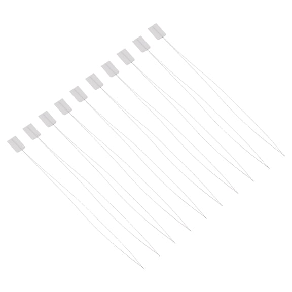 Raindrops 20 pcs Central Opening Beading Needles Iron Wire Bead Needles Very Thin Needles
