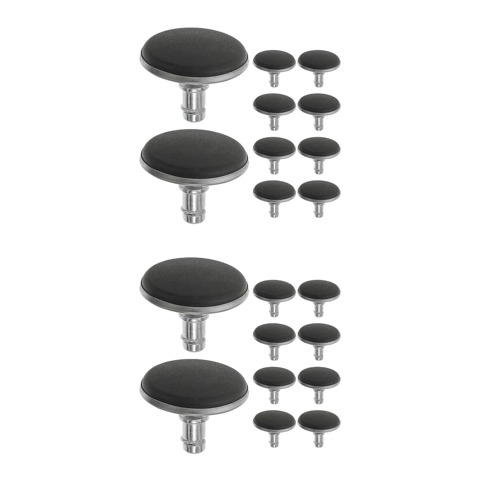 Raindrops 20 pcs Chair Foot Pads with Locking Casters for Office Chairs, Furniture Chair Wheels, Chair Fixed Feet Protectors