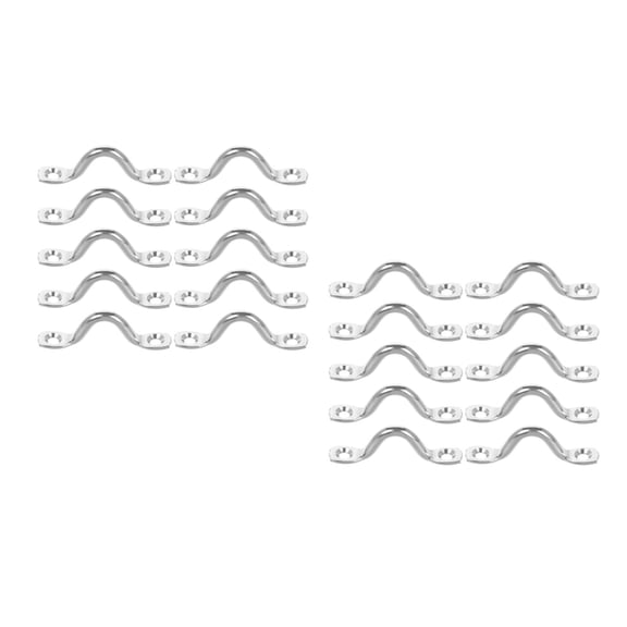 Raindrops MLINS 20 pcs Stainless Steel Kayak and Boat Deck Handles with Grab and Fixing Options