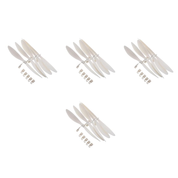 Raindrops 20 pcs  Spare Rc Plane Propellers Rc Airplane Propeller Prop For Rc Model Planes For Diy Airplane Science And Education Toys
