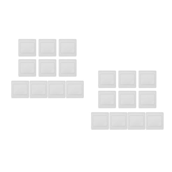 Raindrops 20 pcs Fireproof Wall Switch Panel Covers Decorative Toggle Light Switch Plates Guard Plates for Home