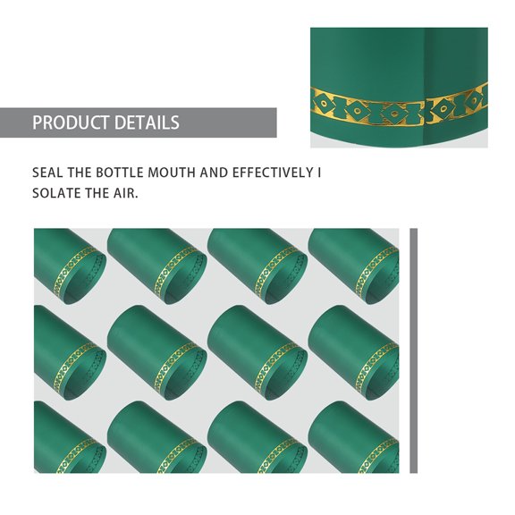 Raindrops  200 Pcs Heat Shrink Wine Bottle Seals Cap Capsule Finishing Travel