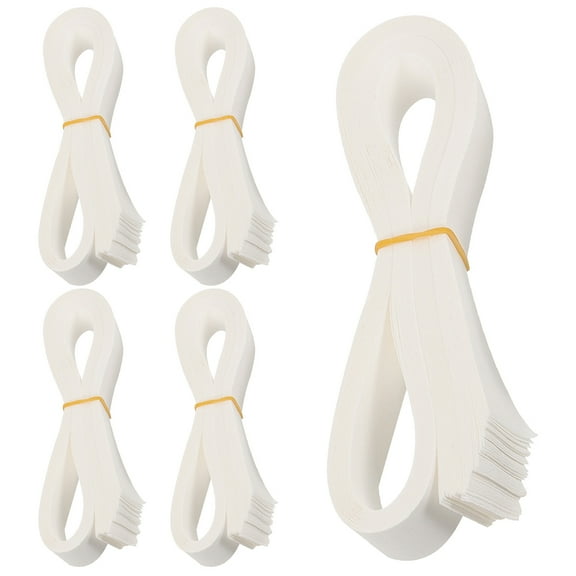 Raindrops 200 Pcs Money Wrappers White Paper Currency Straps for Quick Fixing Cash in Banks and Casinos