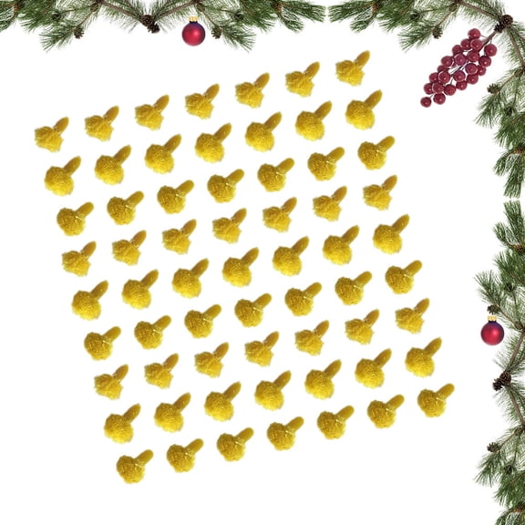 Raindrops 200 Pcs Real Simulated Sunflower Flower Accessories Size 1 Yellow