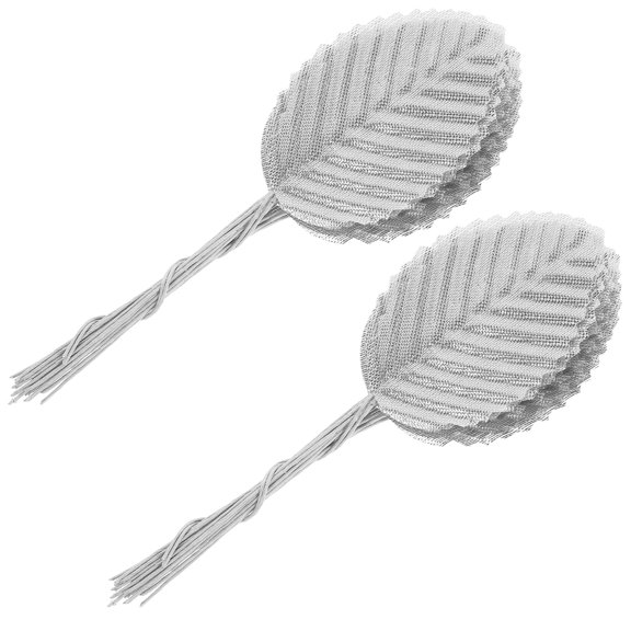 Raindrops 200 Pcs Small Leaf-Shaped Office Supplies 10.5x3.2cm Practical Decorative Accessories for Home and Work