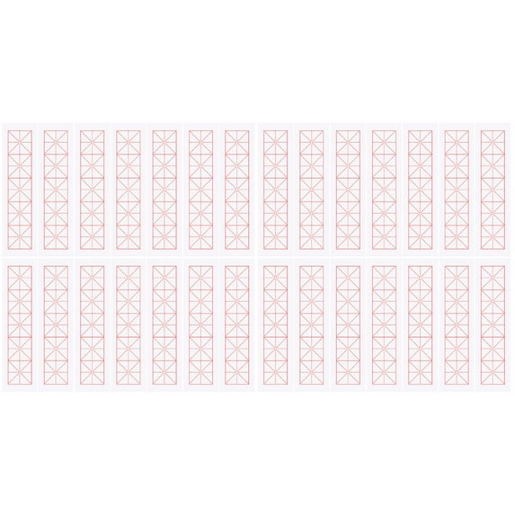Raindrops 200 Sheets Handwriting Practice Paper Calligraphy Paper Sheet Chinese Character Practice Paper