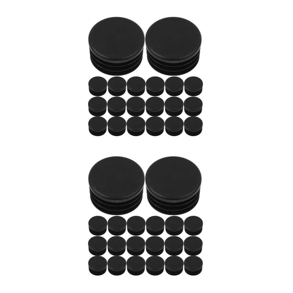 Raindrops Masteelf 200-Pack Round Tube Plugs for Furniture Legs, Chair and Table Hole Inserts, Replacement End Caps and Protective Leg Covers