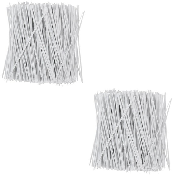 Raindrops 2000 pcs Wire Ties Multi-purpose Cable Ties Tensile Strength Wire Management Ties