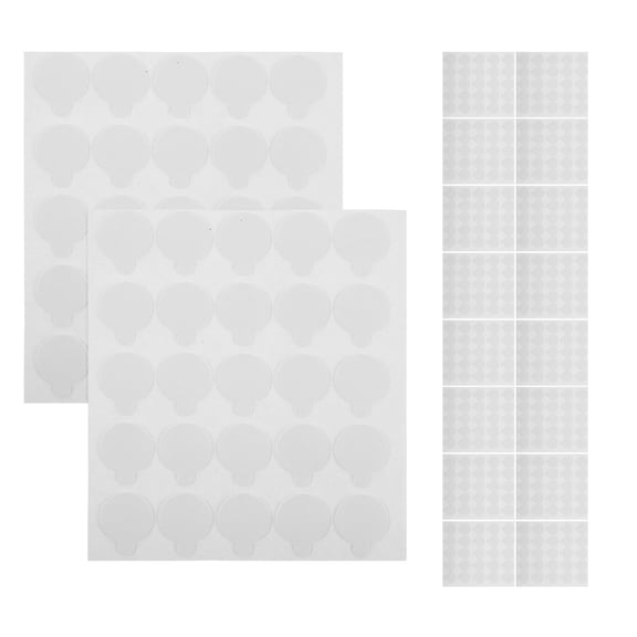 Raindrops 200 Pieces Clear Nano Double-Sided Adhesive Tape Dots with Strong Hold for Crafts and Home Use