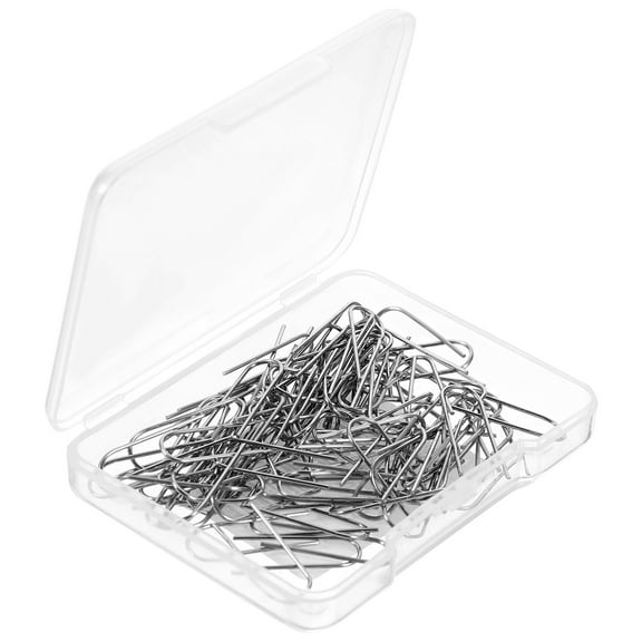 Raindrops Craft Hanging Hooks Nichrome U Shaped Hook 200Pcs 1.90X0.70X0.10Cm