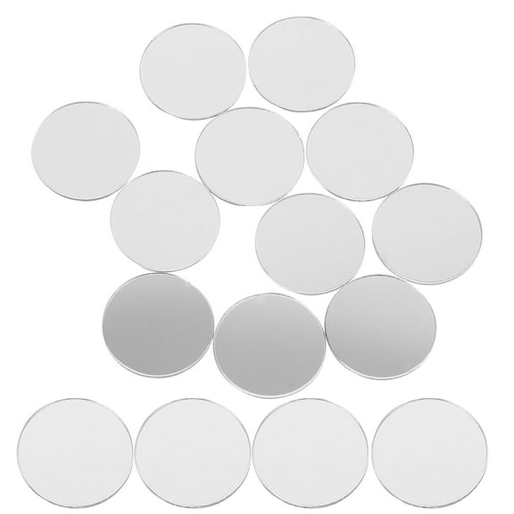 Raindrops Wall Sticker Decoration Round Silver 200Pcs